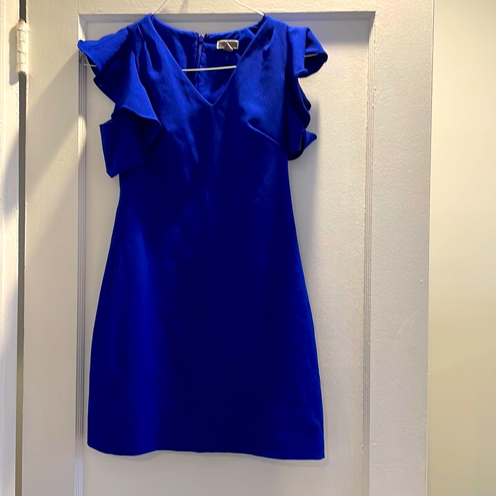 Royal blue dress
